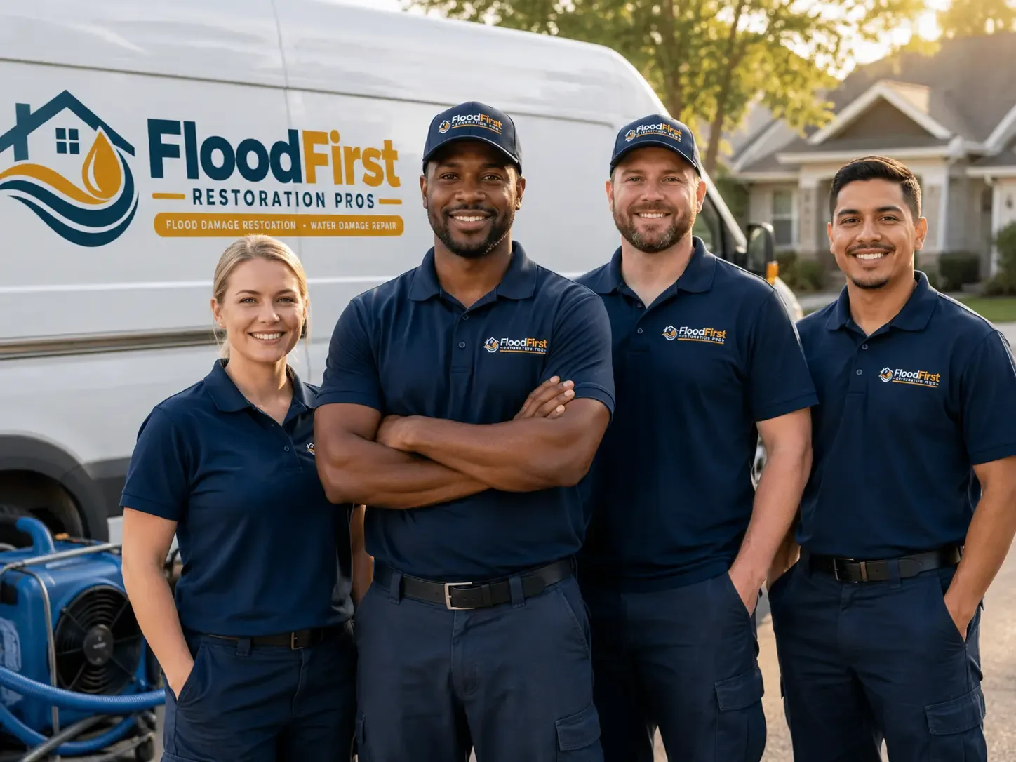Flood Damage Restoration company in Rhome, TX