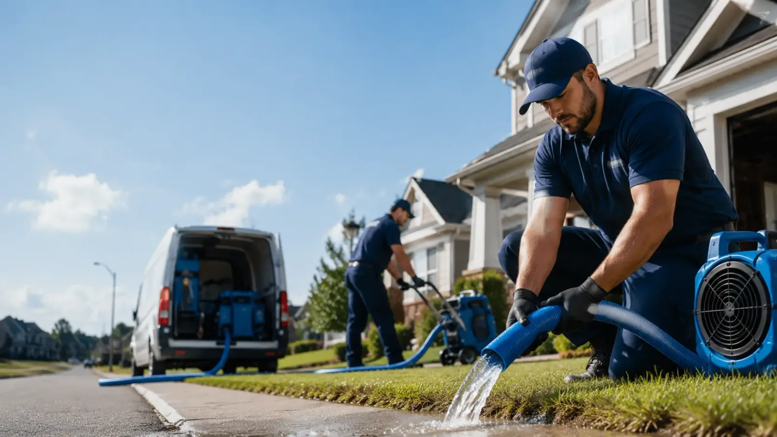 Flood Damage Restoration in Rhome, TX